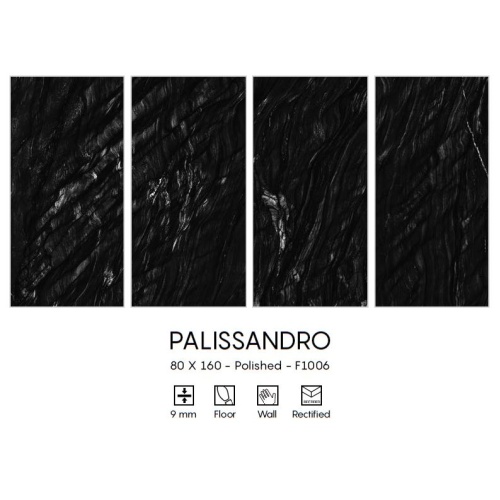 Palissandro PF1006 - سرامیک پلیسندرو پولیش 80x160 - اسلب میکل آنجلو