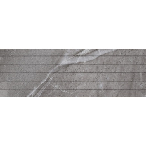 وینست Vinset - سرامیک دکور وینست طوسی تیره براق 30x90 - کاشی فخار