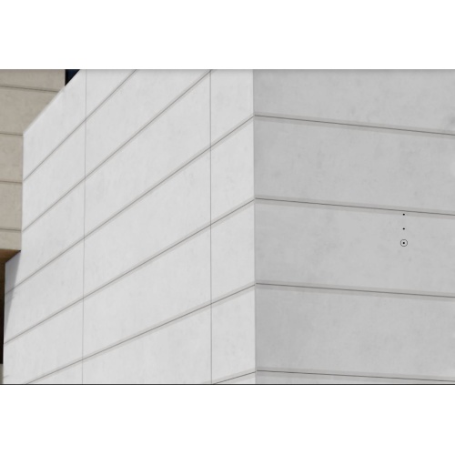  9473 Respina White Conic - سرامیک رسپینا سفید کونیک مات مدل کارشده 40x160 - کاشی میلان