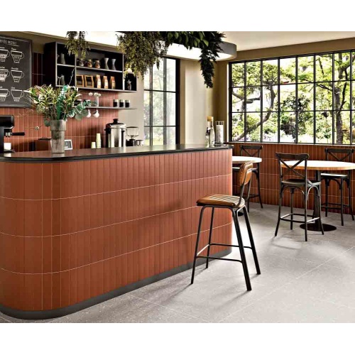 سرامیک رترو قرمز 1318 مدل کار شده 7x29 - کاشی مرجان