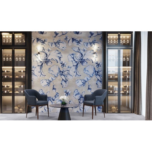 رومانیکا Romanika - سرامیک اسلب بوک مچ رومانیکا دکور کرم 3D Fit Matt 120x280 - اسلب هرمس تبریز