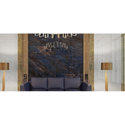 8783 salvador blue - سرامیک سالوادور آبی پولیش مدل کارشده 60x120 - کاشی میلان