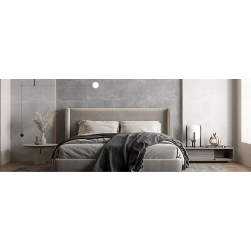 Stin - سرامیک ستین طوسی تیره مات 100x100 - کاشی پارس