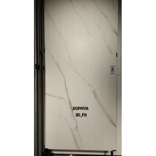 سوفیا Sophia - سرامیک اسلب سوفیا سفید مدل کار شده 120x280 - اسلب هرمس تبریز