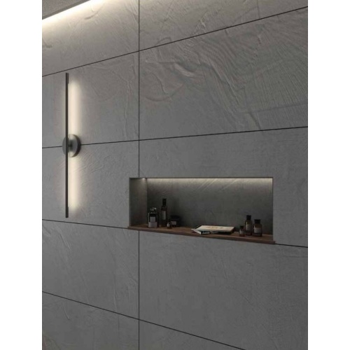 سرامیک Spatolato Dark Gray - سرامیک اسپاتولاتو طوسی تیره مات مدل کارشده 60120 - سرامیک راک 