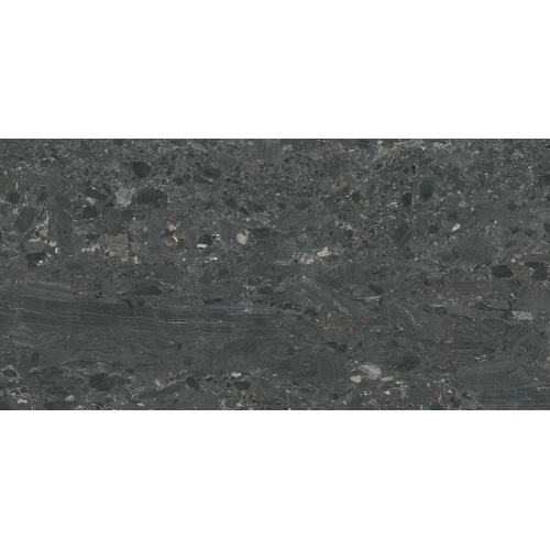 ST-005 - سرامیک اسلب ST005 بلک 160x320 3D Fit Matt - مگاکر Megaker