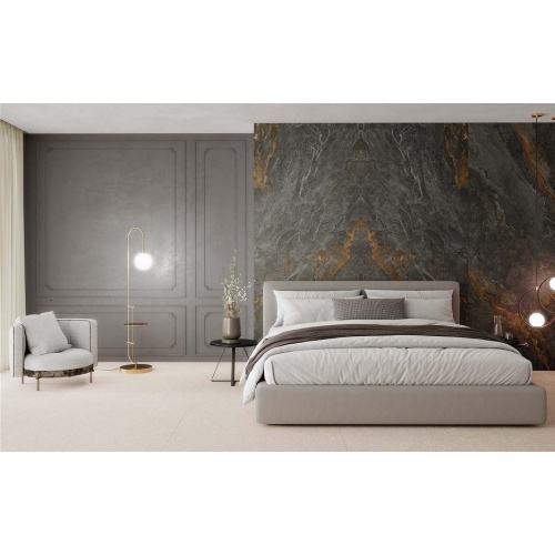 ST-006 - سرامیک اسلب بوک مچ ST006 بلک پولیش 120x280 - مگاکر Megaker
