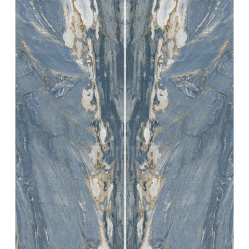 ST-040 - سرامیک اسلب بوک مچ ST040 آبی 120x280 3D Fit Matt - مگاکر Megaker