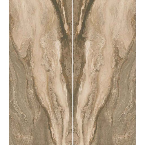 ST-040 - سرامیک اسلب بوک مچ ST040 قهوه ای 120x280 3D Fit Matt - مگاکر Megaker