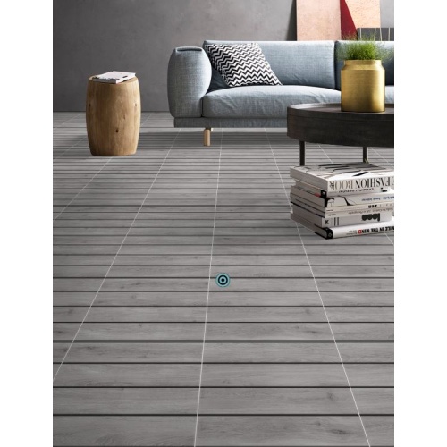  6620 Thermo Gray - سرامیک ترمو طوسی مات 40x40 - کاشی میلان