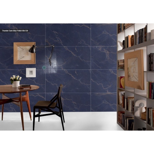 5992 thunder dark blue - تاندر آبی تیره پولیش 60x120 - کاشی میلان