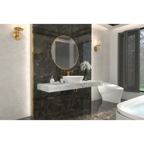 تاندر Thunder - سرامیک تاندر طوسی روشن پولیش 60x120 - سینا کاشی SINA TILE