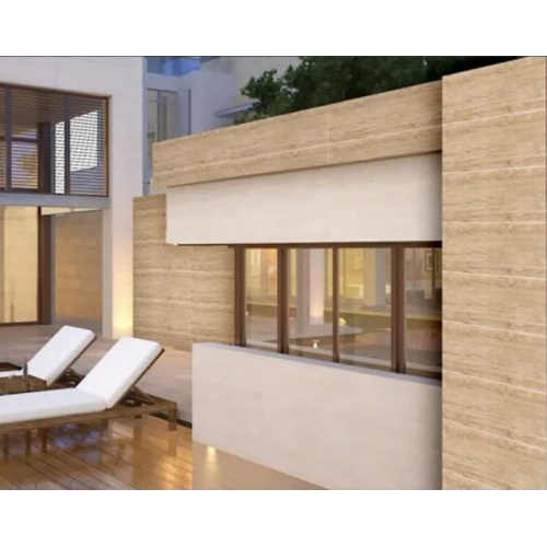 تراوا Trava - سرامیک تراوا گردویی مات مدل کارشده 40x120 -کاشی درنیک Dornik Tile