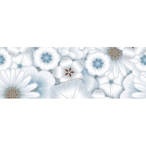 تک گل کاشی آرمانی آبی - شرکت کاشی سورنا Sorena Tile