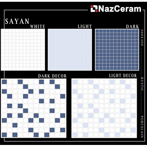سایان Sayan Light Decor - سرامیک سایان دکور لایت 30x30 - ناز سرام