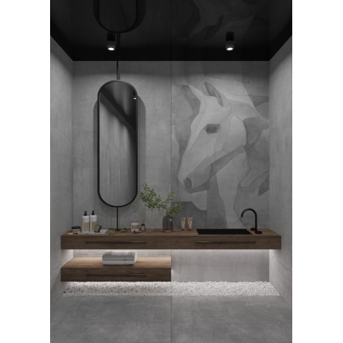 White Hours M2050 - سرامیک اسلب اسب سفید مات 120x240- سرامیک اسلب میکل آنجلو