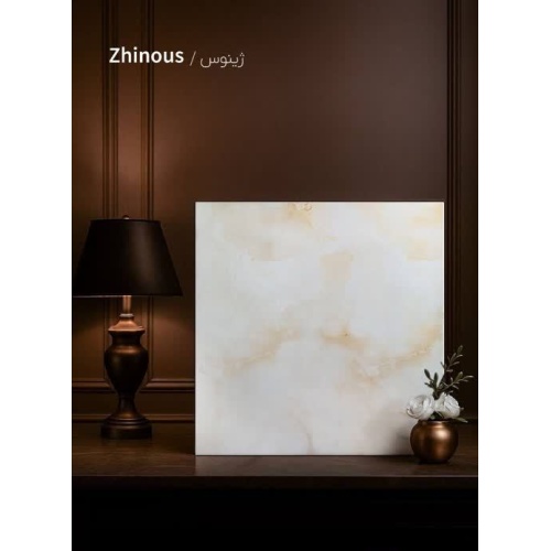ژینوس Zhinous - سرامیک ژینوس براق 80x80 - کاشی روناس RONAS TILE