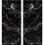 آندرومدا Andromeda - سرامیک اسلب بوک مچ مشکی آندرومدا پولیش 120x240- کاشی هرمس سرام نوین