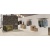  7772 chicago brown - سرامیک چیکاگو قهوه ای مات مدبل کارشده 60x120 - کاشی میلان